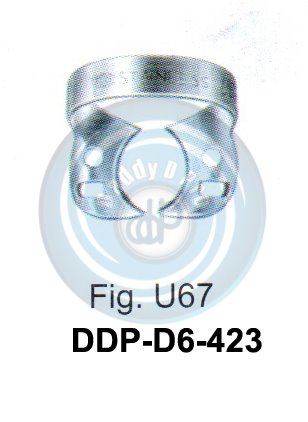 RUBBER DAM FORCEPS & CLAMPS FIG.U67