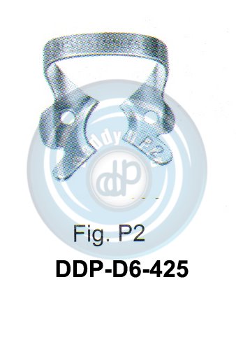 RUBBER DAM FORCEPS & CLAMPS FIG.P2