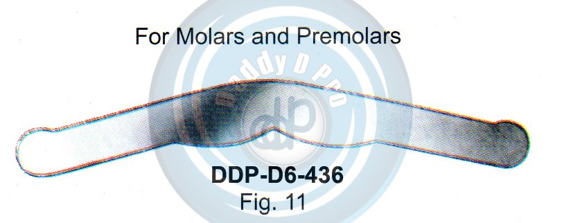 CROWN REMOVER FOR MOLARS AND PREMOLARS FIG.11
