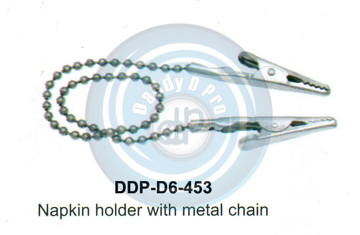 MISCELLANEOUS PRODUCTS NAPKIN HOLDER WITH METAL CHAIN