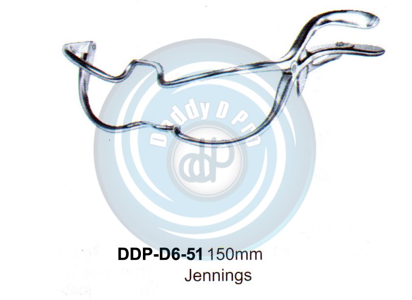 RETRACTORS , MOUTH GAGS JENNINGS 150MM