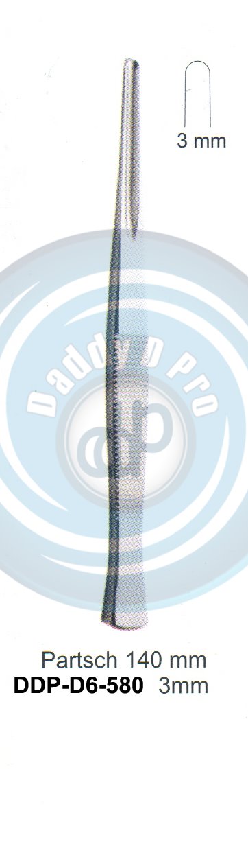 PERIODONTAL INSTRUMENTS PARTSCH 140MM 3MM