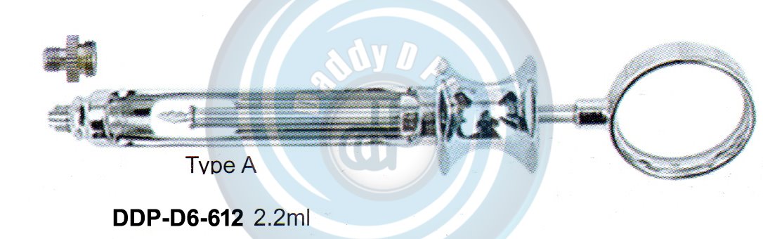 DENTAL SYRINGES TYPE A 2.2ML