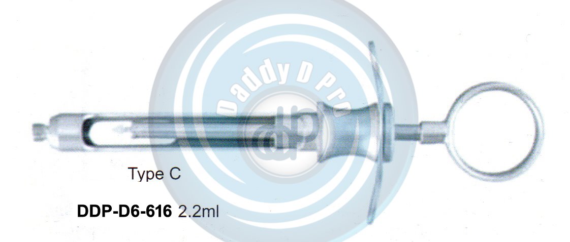 DENTAL SYRINGES TYPE C 2.2ML