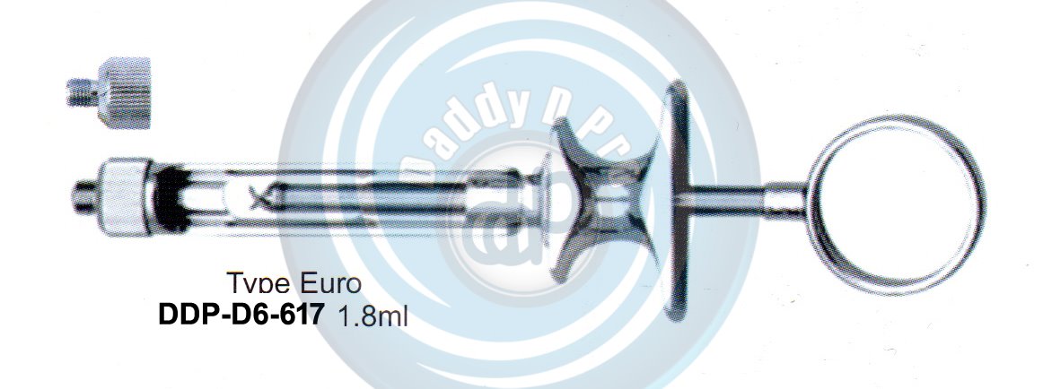DENTAL SYRINGES TYPE EURO 1.8ML