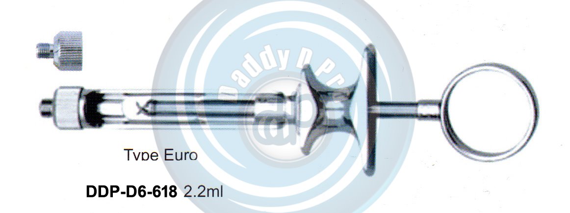DENTAL SYRINGES TYPE EURO 2.2ML