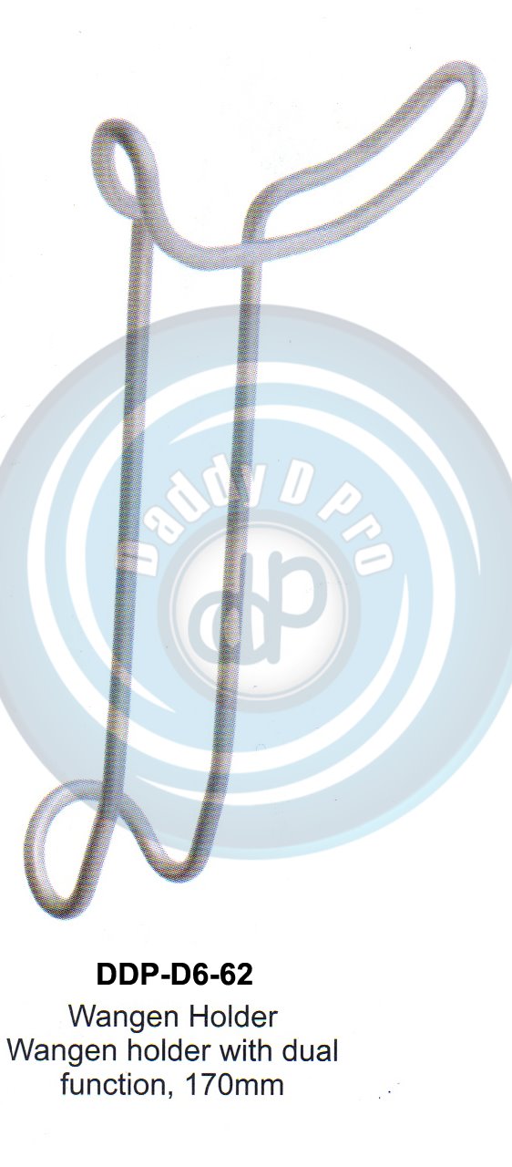 RETRACTORS , MOUTH GAGS  WANGEN HOLDER WITH DUAL FUNCTION 170MM