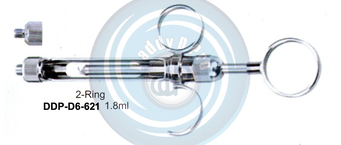 DENTAL SYRINGES 2-RING 1.8ML