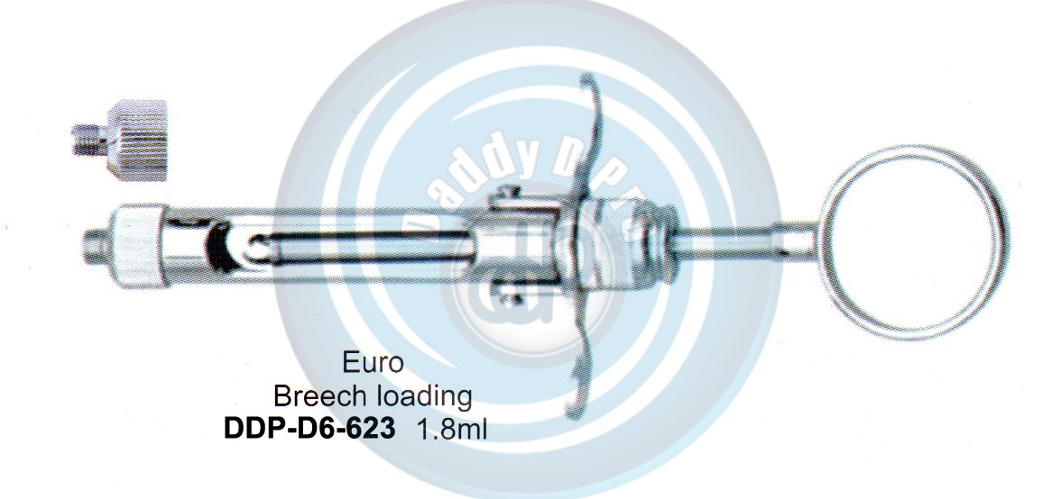 DENTAL SYRINGES EURO BREECH LOADING 2.2ML