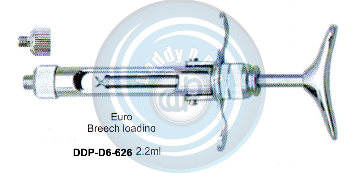 DENTAL SYRINGES EURO BREECH LOADING 2.2ML