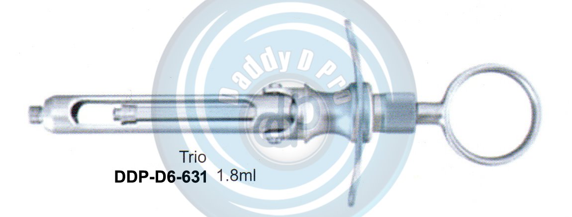 DENTAL SYRINGES TRIO 1.8ML
