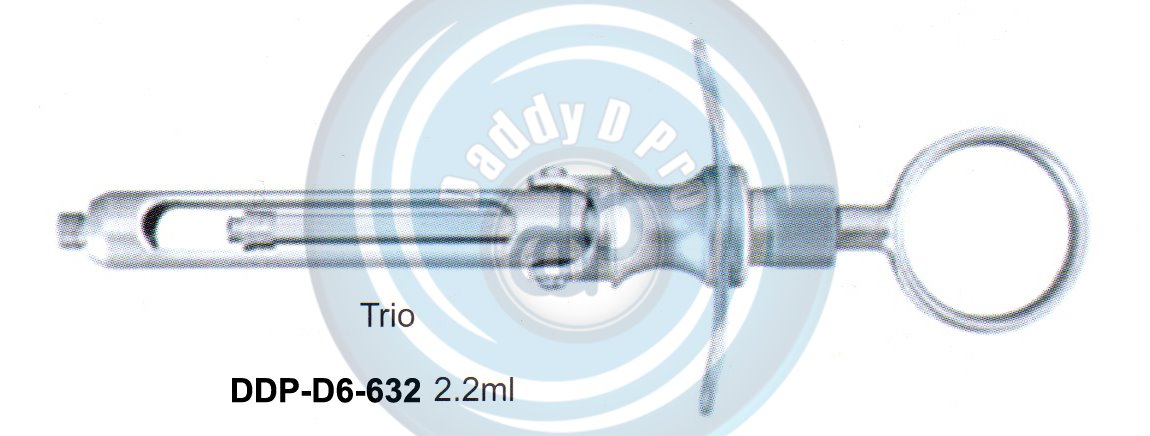 DENTAL SYRINGES TRIO 2.2ML