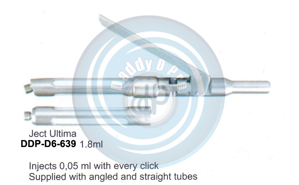 DENTAL SYRINGES JECT ULTIMA 1.8ML
