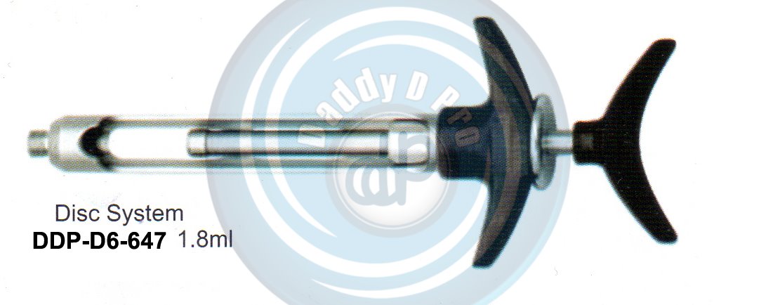 DENTAL SYRINGES DISC SYSTEM 1.8ML