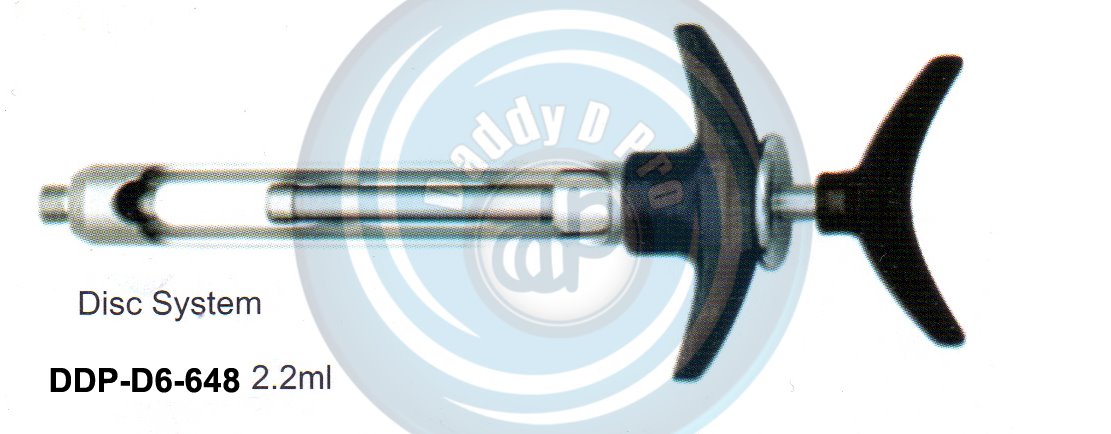 DENTAL SYRINGES DISC SYSTEM 2.2ML