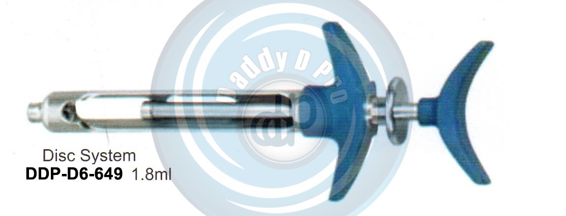 DENTAL SYRINGES DISC SYSTEM 1.8ML