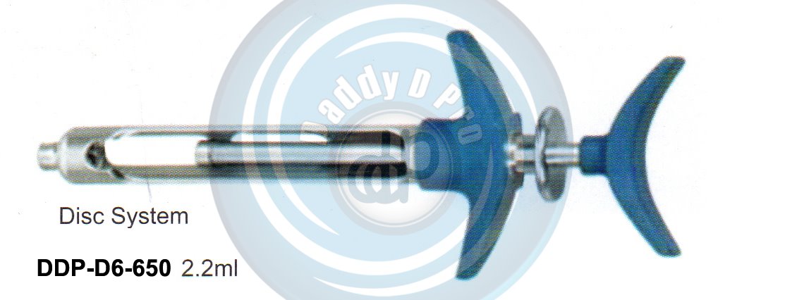 DENTAL SYRINGES DISC SYSTEM 2.2ML