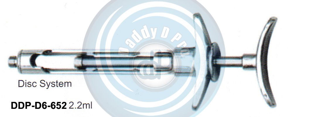 DENTAL SYRINGES DISC SYSTEM 2.2ML