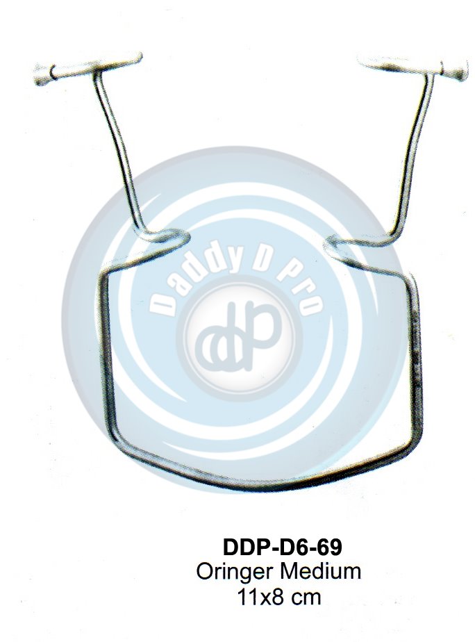 RETRACTORS , MOUTH GAGS RETRACTORS  ORINGER MEDIUM 11X8 CM