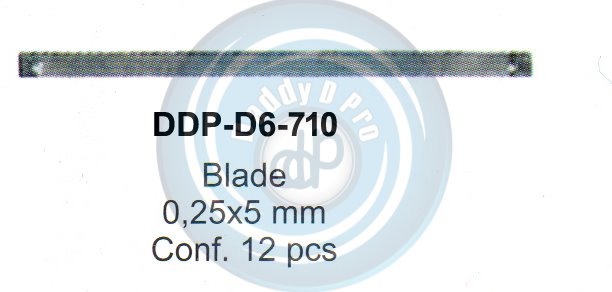 CROWN REMOVER BLADE 0, 25X5 MM  CONF.12PCS