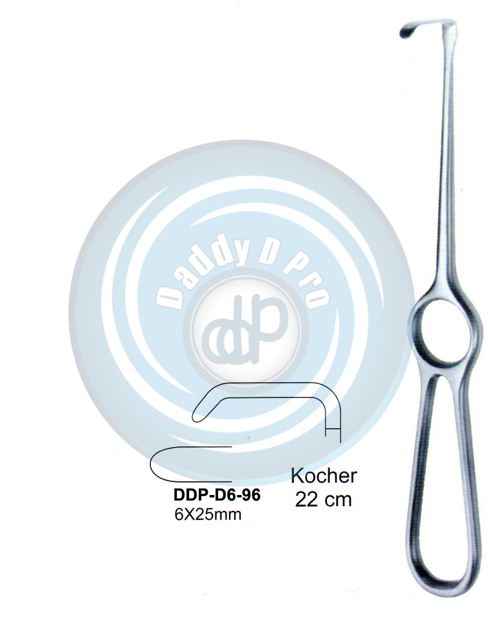 RETRACTORS , MOUTH GAGS RETRACTORS KOCHER 22CM