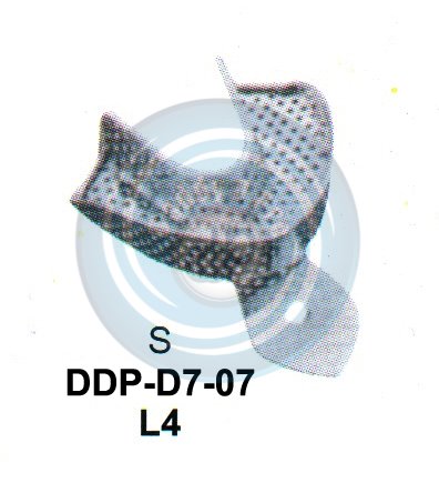 IMPRESSION TRAYS PERFORATED RIM LOCK LOWER S L4