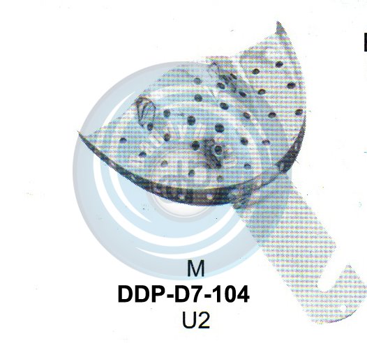 IMPRESSION TRAYS ENGLISH PATTERN PUNCHED TYPE UPPER M U2