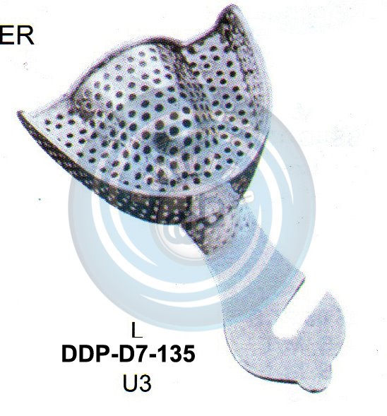 IMPRESSION TRAYS PERFORATED FULL DENTURE UPPER L U3
