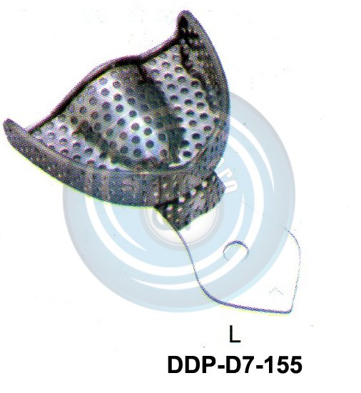 IMPRESSION TRAYS  ORTHODONTIAL PERFORATED UPPER L
