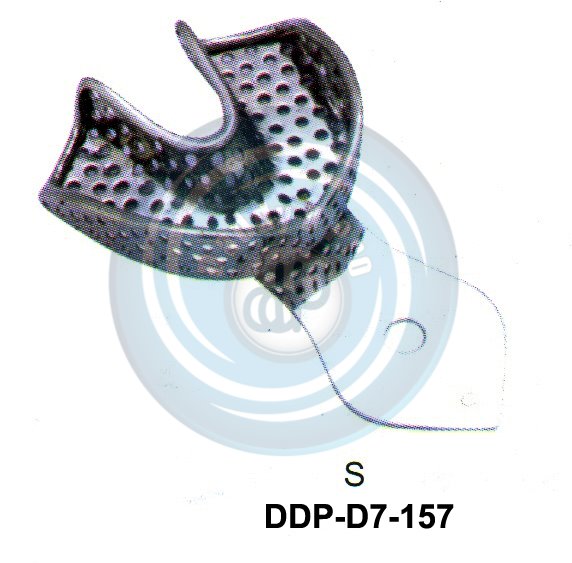 IMPRESSION TRAYS  ORTHODONTIAL PERFORATED LOWER S