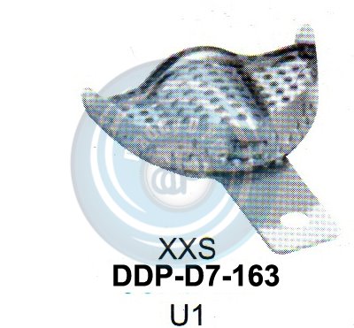 IMPRESSION TRAYS PERFORATED WITHOUT RIM LOCK UPPER XXS U1