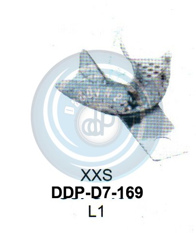 IMPRESSION TRAYS PERFORATED WITHOUT RIM LOCK LOWER XXS L1
