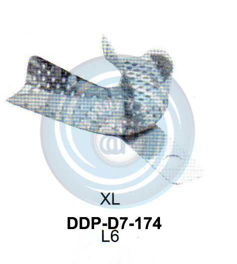 IMPRESSION TRAYS PERFORATED WITHOUT RIM LOCK LOWER XL L6
