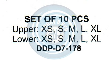 IMPRESSION TRAYS  LOWER/ UPPER SET OF 10 PCS