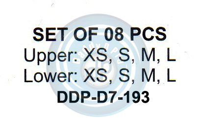 IMPRESSION TRAYS  LOWER/ UPPER SET OF 08 PCS