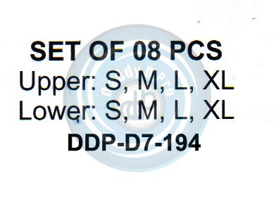 IMPRESSION TRAYS  LOWER/ UPPER SET OF 08 PCS
