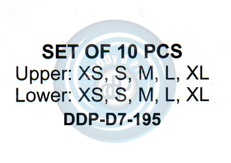 IMPRESSION TRAYS  LOWER/ UPPER SET OF 10 PCS
