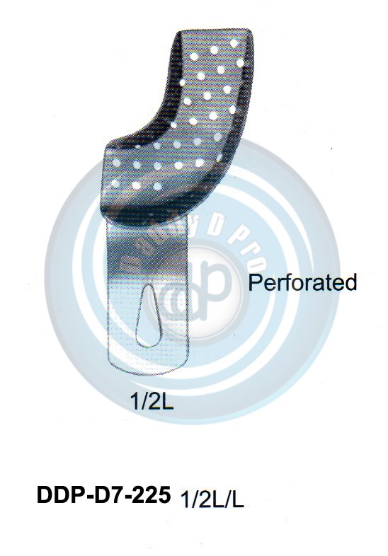 IMPRESSION TRAYS PERFORATED 1/2L/L