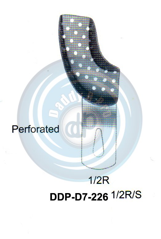 IMPRESSION TRAYS PERFORATED 1/2R/S