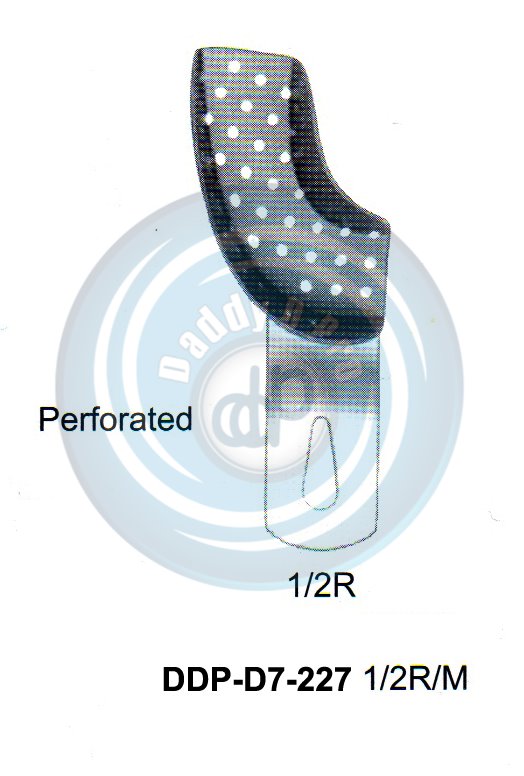 IMPRESSION TRAYS PERFORATED 1/2R/M