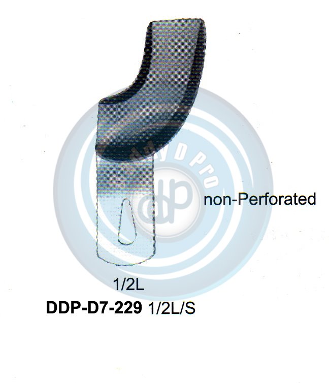 IMPRESSION TRAYS NON-PERFORATED 1/2L/S
