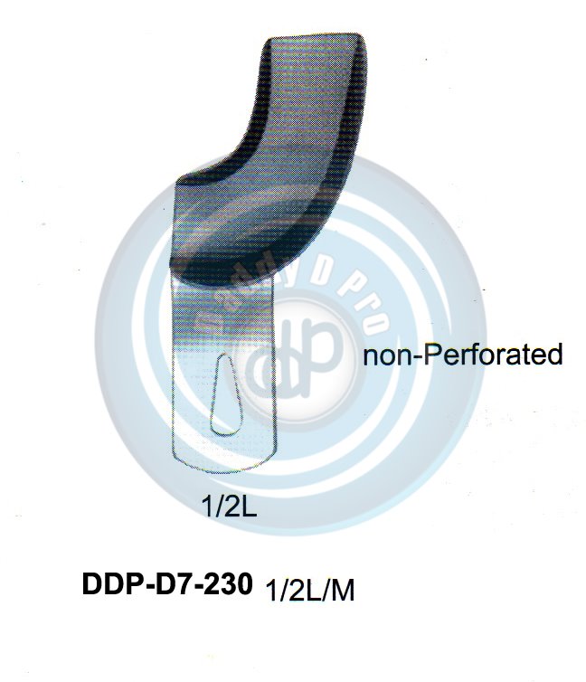 IMPRESSION TRAYS NON-PERFORATED 1/2L/M