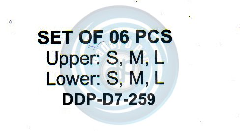 IMPRESSION TRAY UPPER/LOWER SET OF 06 PCS.