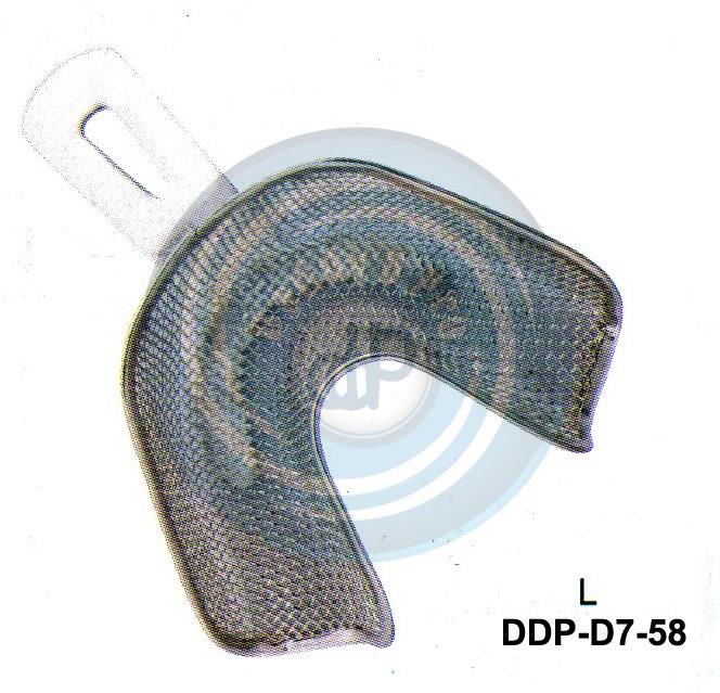 IMPRESSION TRAYS SPECIAL PATTERN OF IMPRESSION TRAYS MADE OF BRASS LOWER L