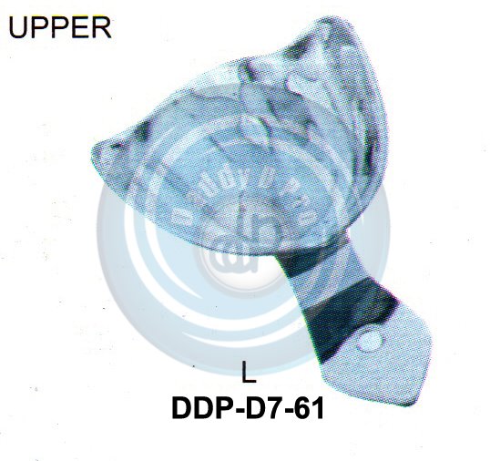 IMPRESSION TRAYS SOLID FULL DENTURE UPPER L