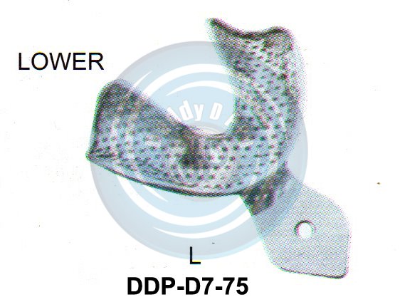 IMPRESSION TRAYS PERFORATED FULL DENTURE LOWER L