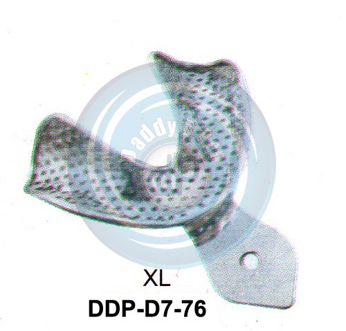 IMPRESSION TRAYS PERFORATED FULL DENTURE LOWER XL
