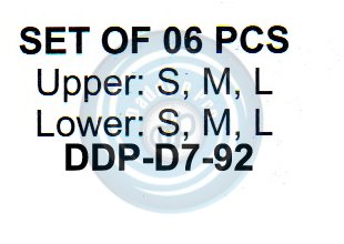 IMPRESSION TRAYS UPPER / LOWER SET OF 06 PCS
