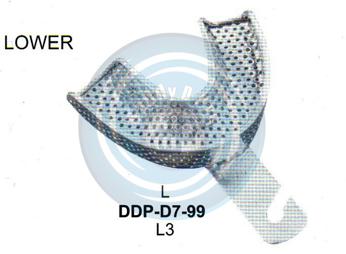 IMPRESSION TRAYS MESH TYPE LOWER L L3