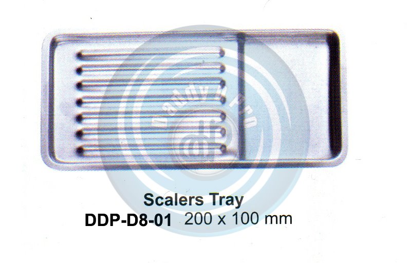 HOLLOW WARE INSRUMENTS SCLAERS TRAY 200x100MM